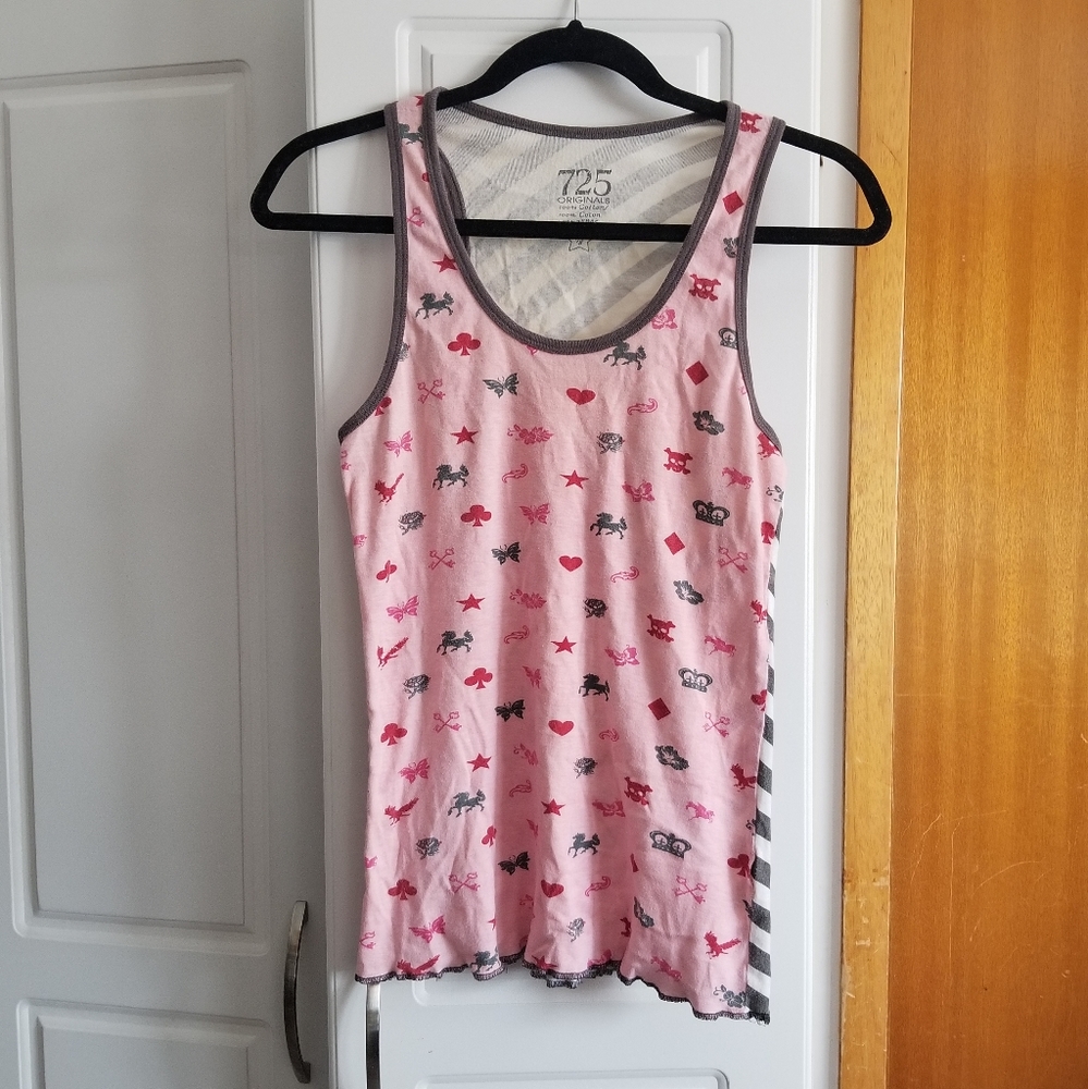 👙725 Originals Vintage Y2K multi patterned tank top